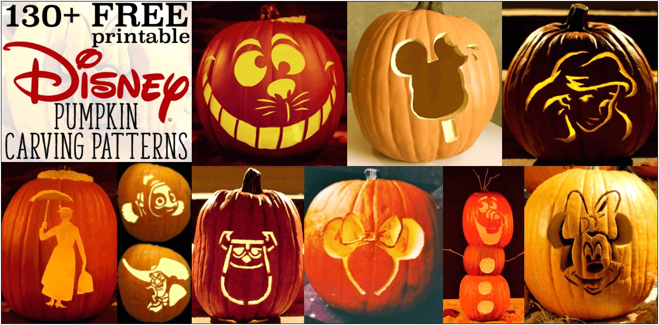 Oogie Boogie Pumpkin Carving Templates Free