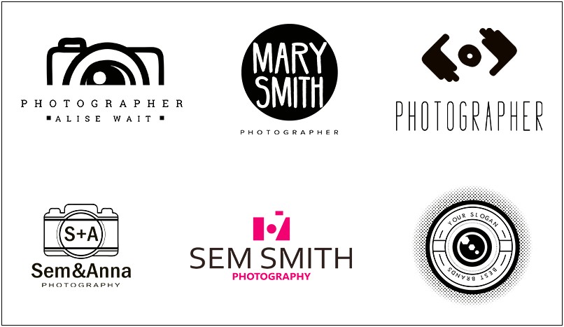 Photography Logo Psd Templates Free Download