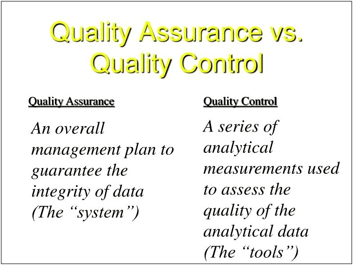 Quality Assurance Powerpoint Templates Free Download - Resume Example ...