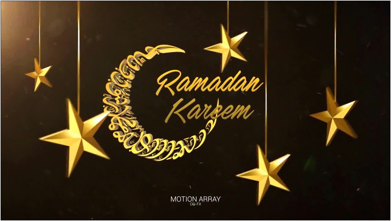 Ramadan After Effects Template Free Download