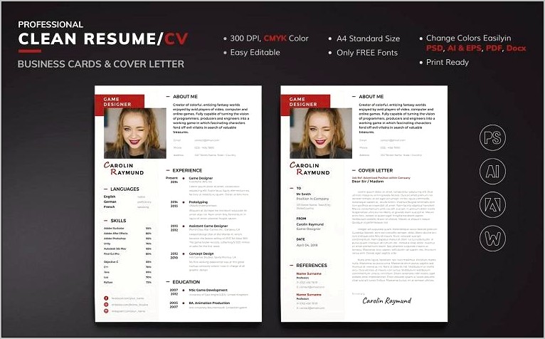 Sample Cover Letter Resume Graphic Design