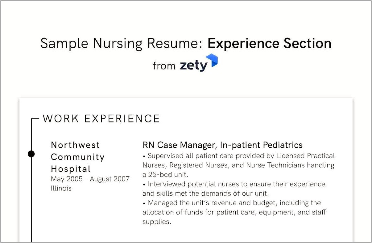 Sample Nurse Resume With Cases Handled