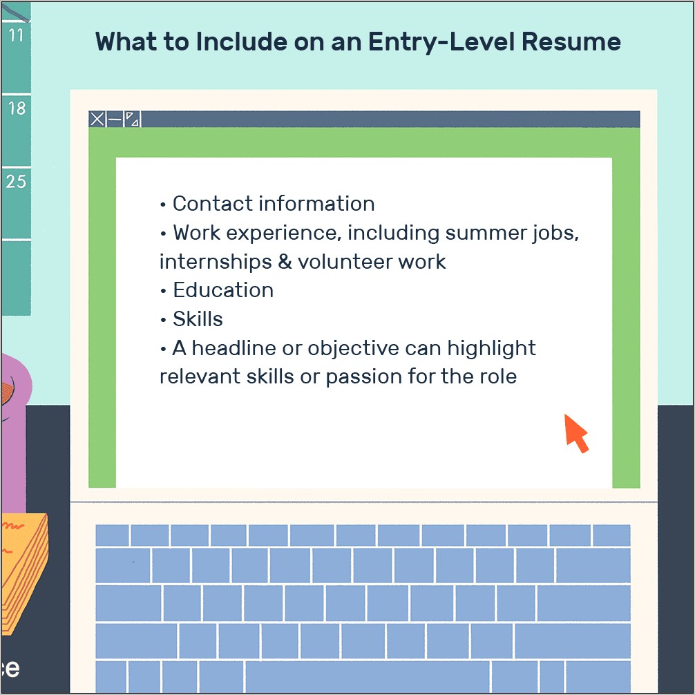 Sample Objective For Resume For Information