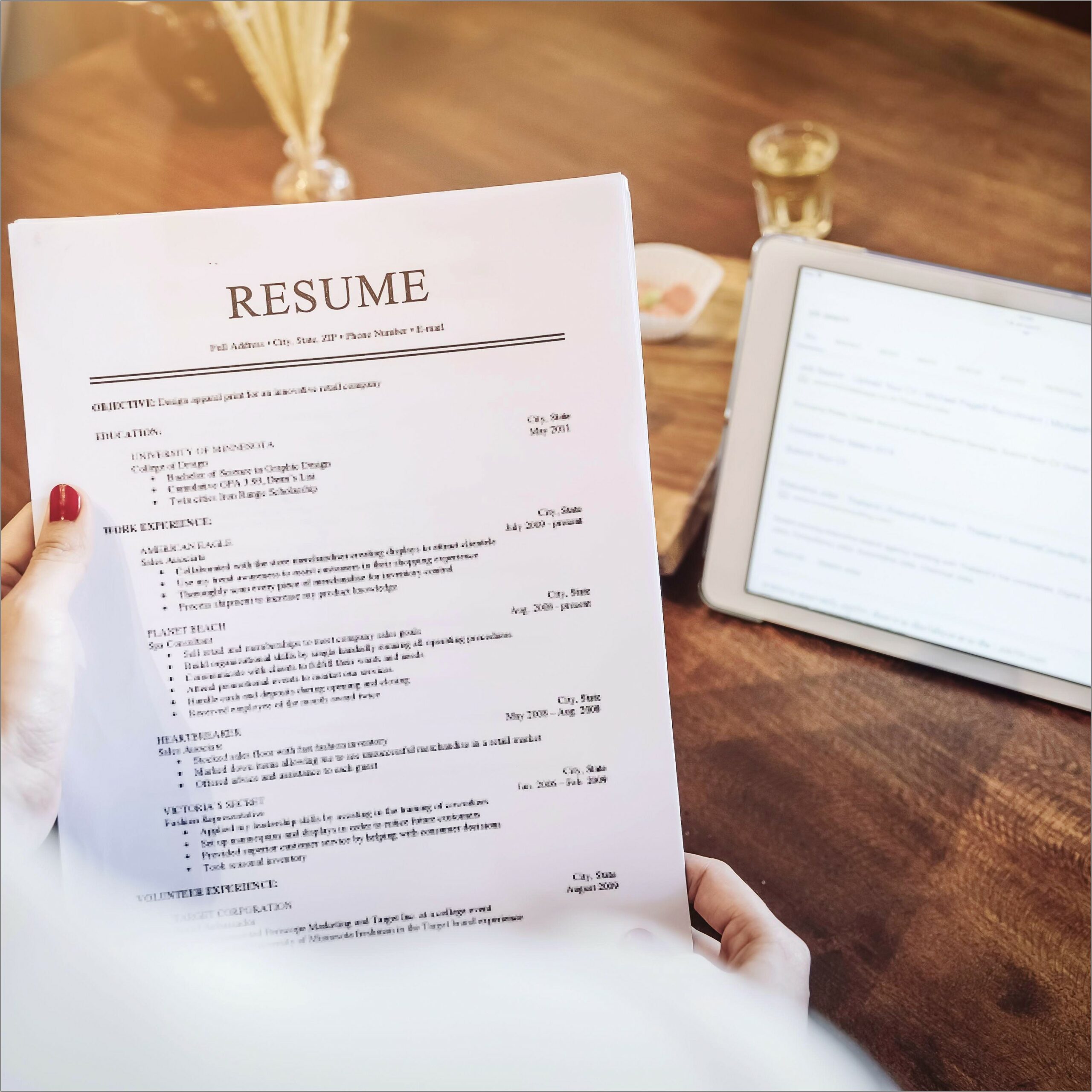 Sample Resume For It Job Applications