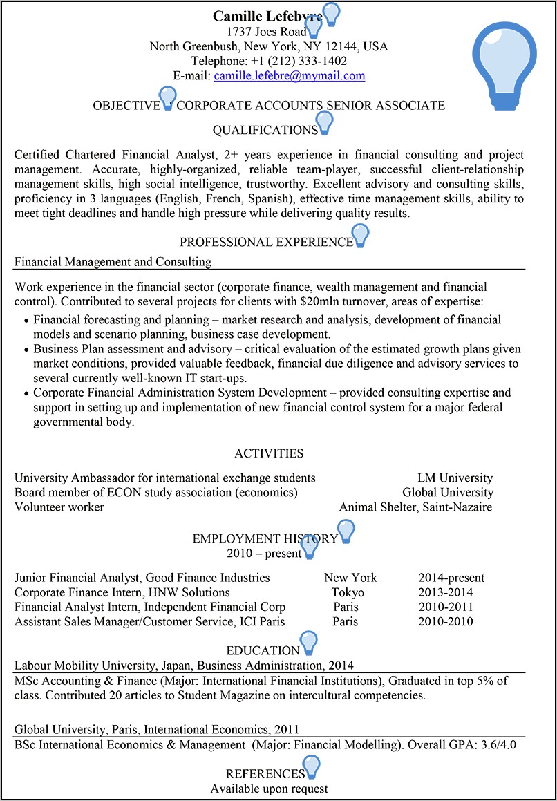 Sample Resumes For Qa Analyst 3 Years Experiene