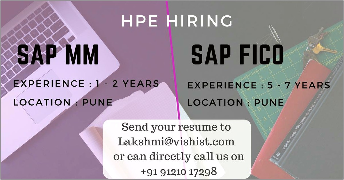 Sap Mm Resume 7 Years Experience