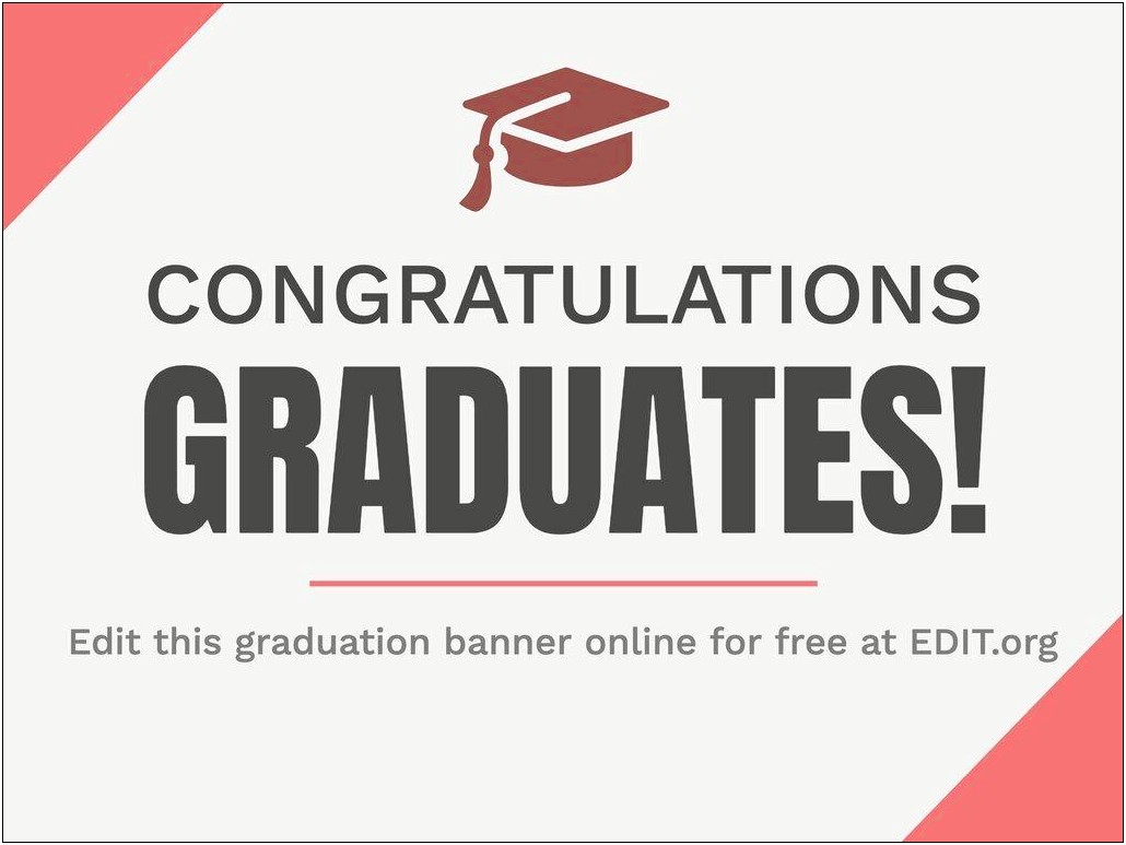 Save The Date Graduation Template Free