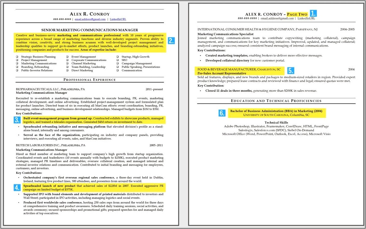 Should You Put Your Revenue In Resume