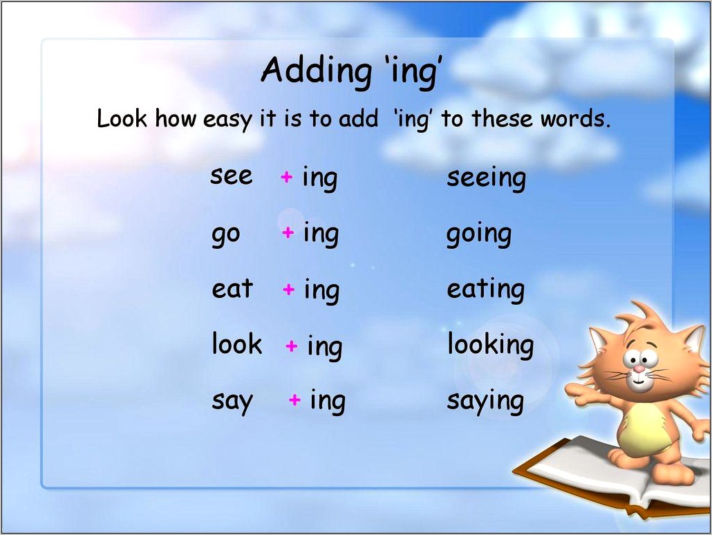 Should You Use Ing Words In A Resume