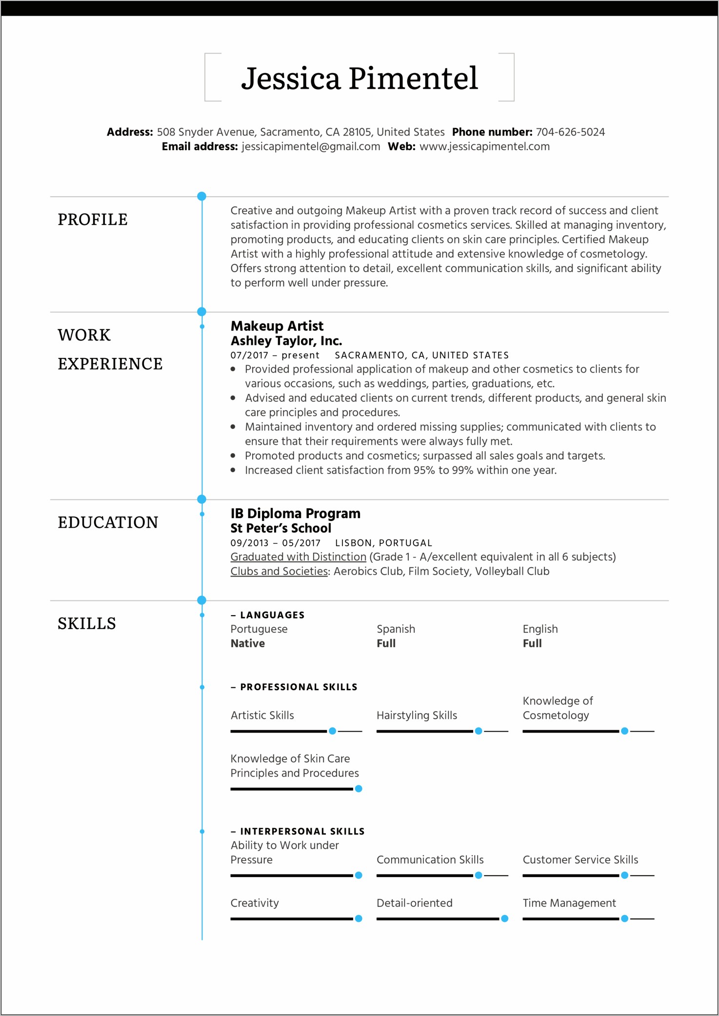 Skills And Abilities On A Job Resume