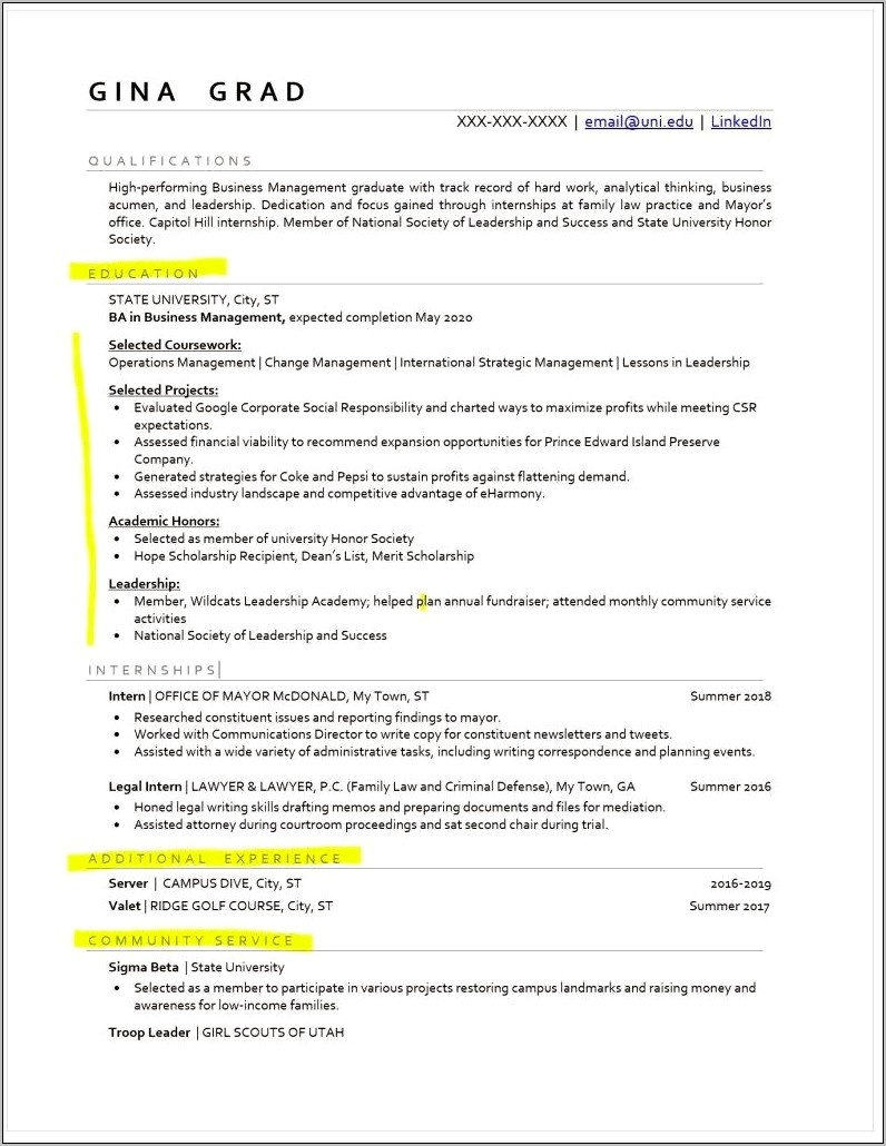 Skills From Scout To List On A Resume