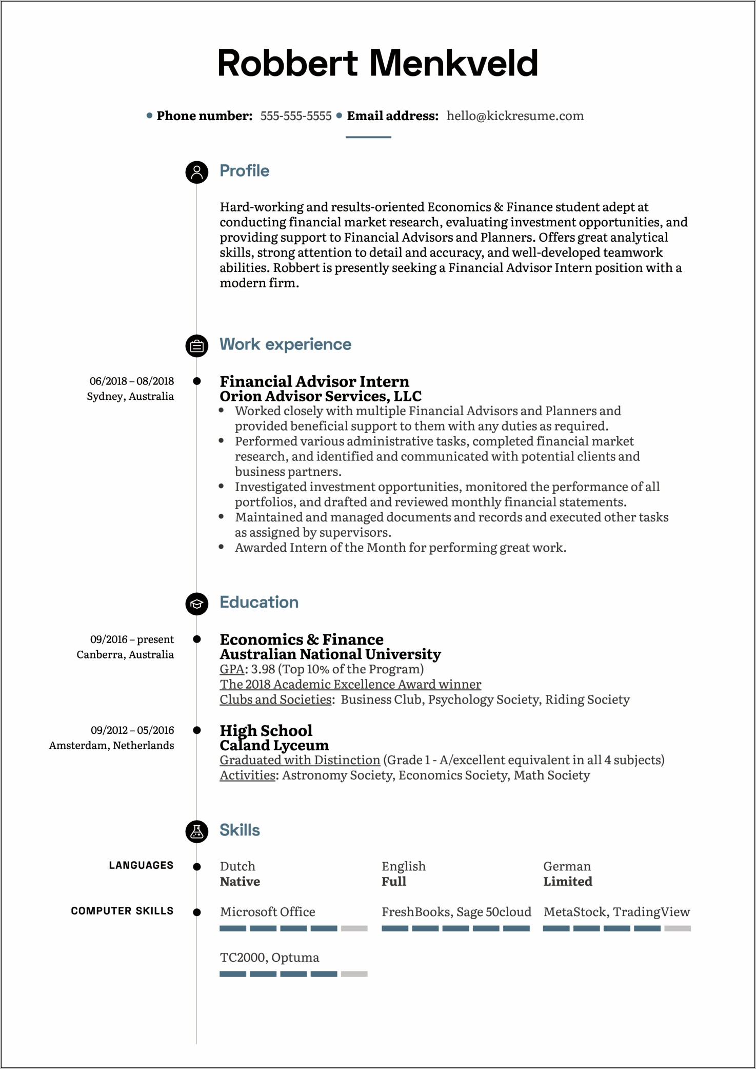 Skills To Include On A Finance Resume