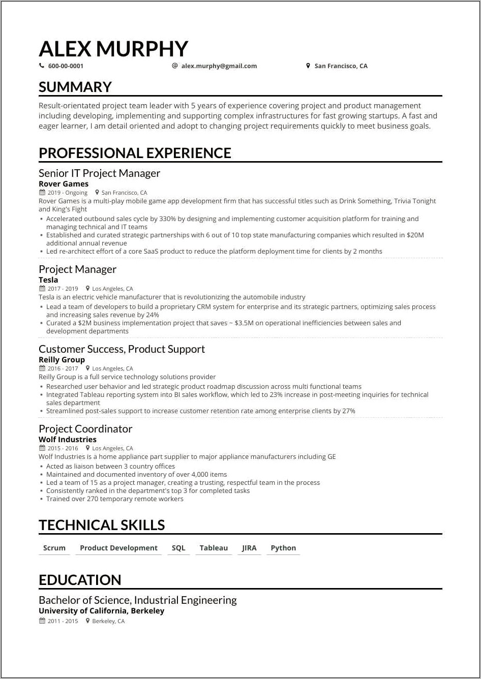 Skills To Mention In Resume Medical Liason