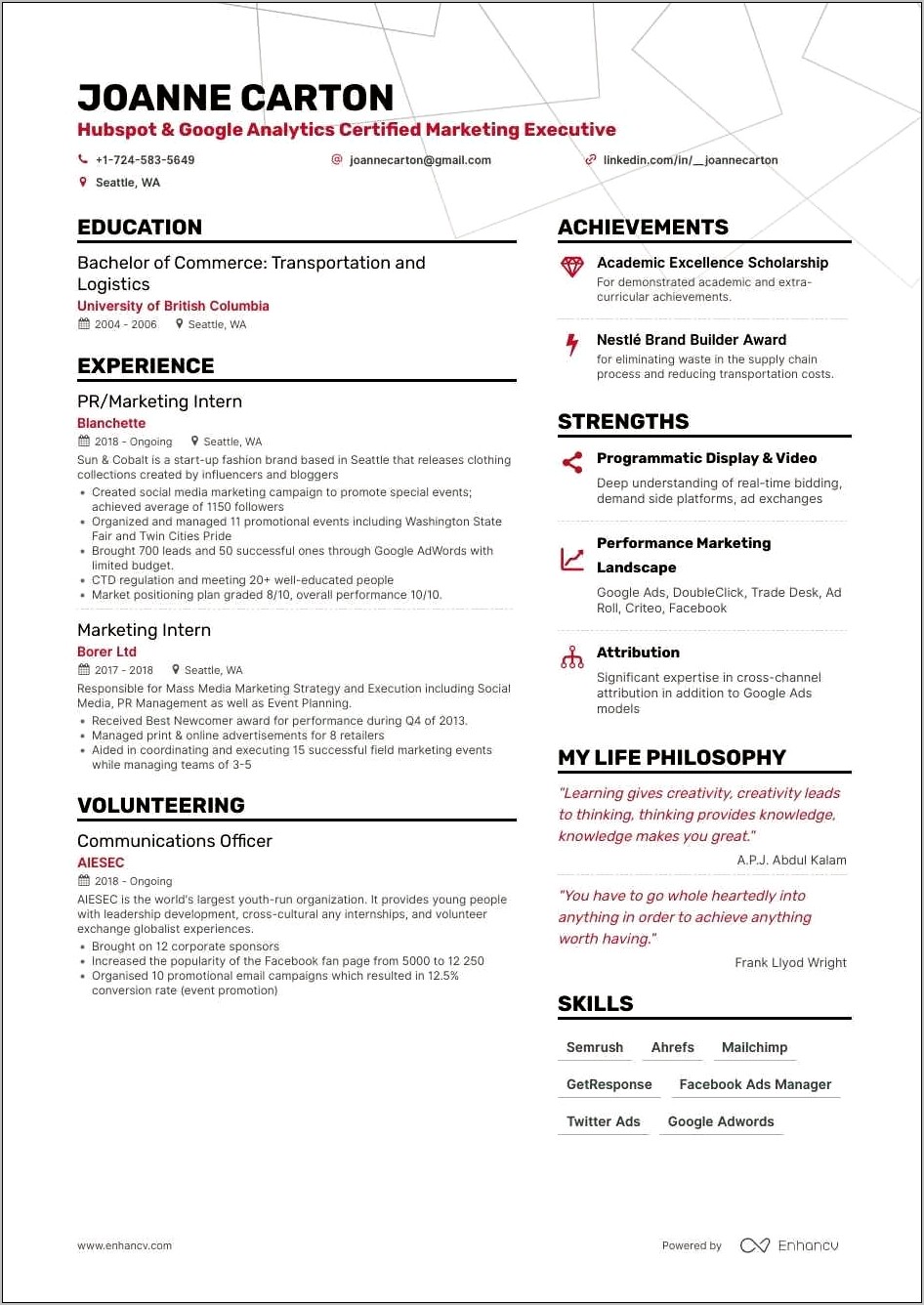 Good Skills To Put On A Resume For Healthcare