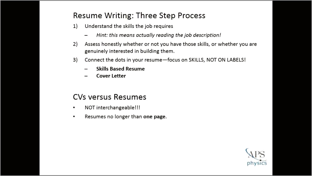 Skills You Can Write In Your Resume