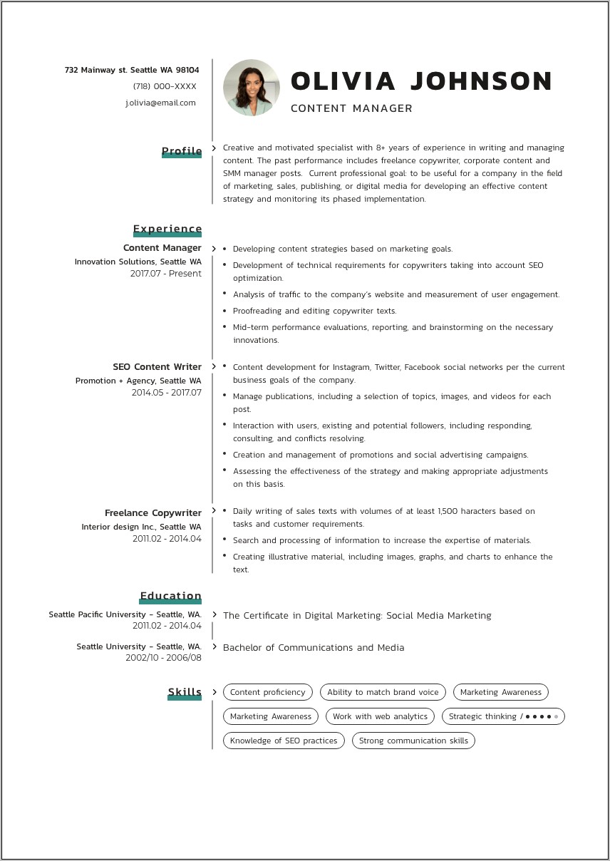 Speech Pathologist Resume Template For Supervisor