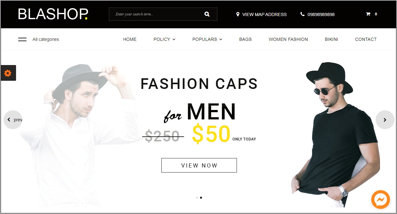 Spotcommerce Blogger Shopping Template Free Download