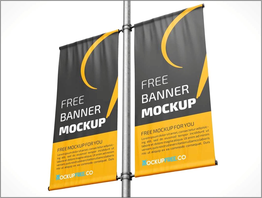 Standing Banner Template Psd Free Download