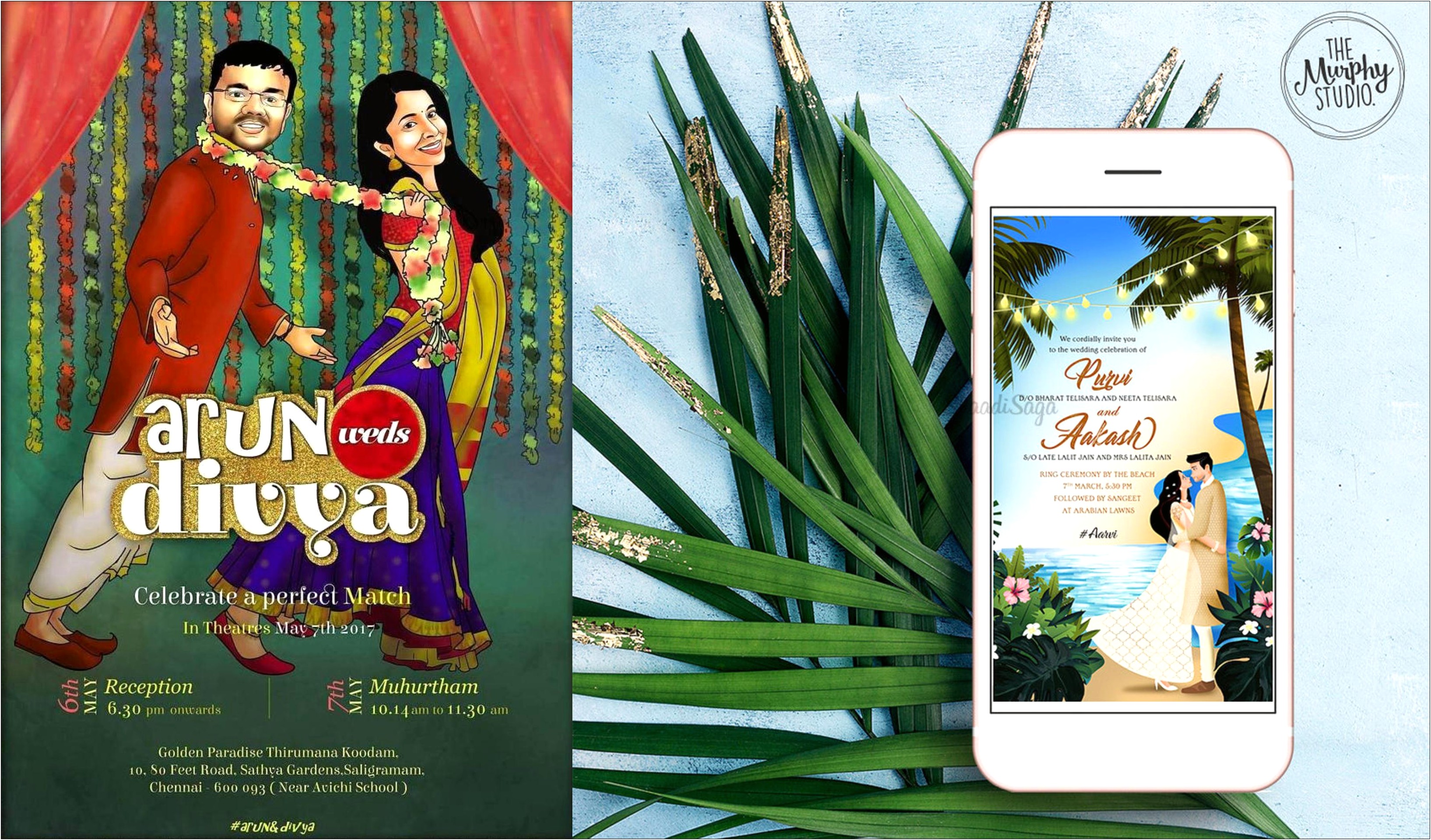 Wedding Card Templates Free Download Hindi