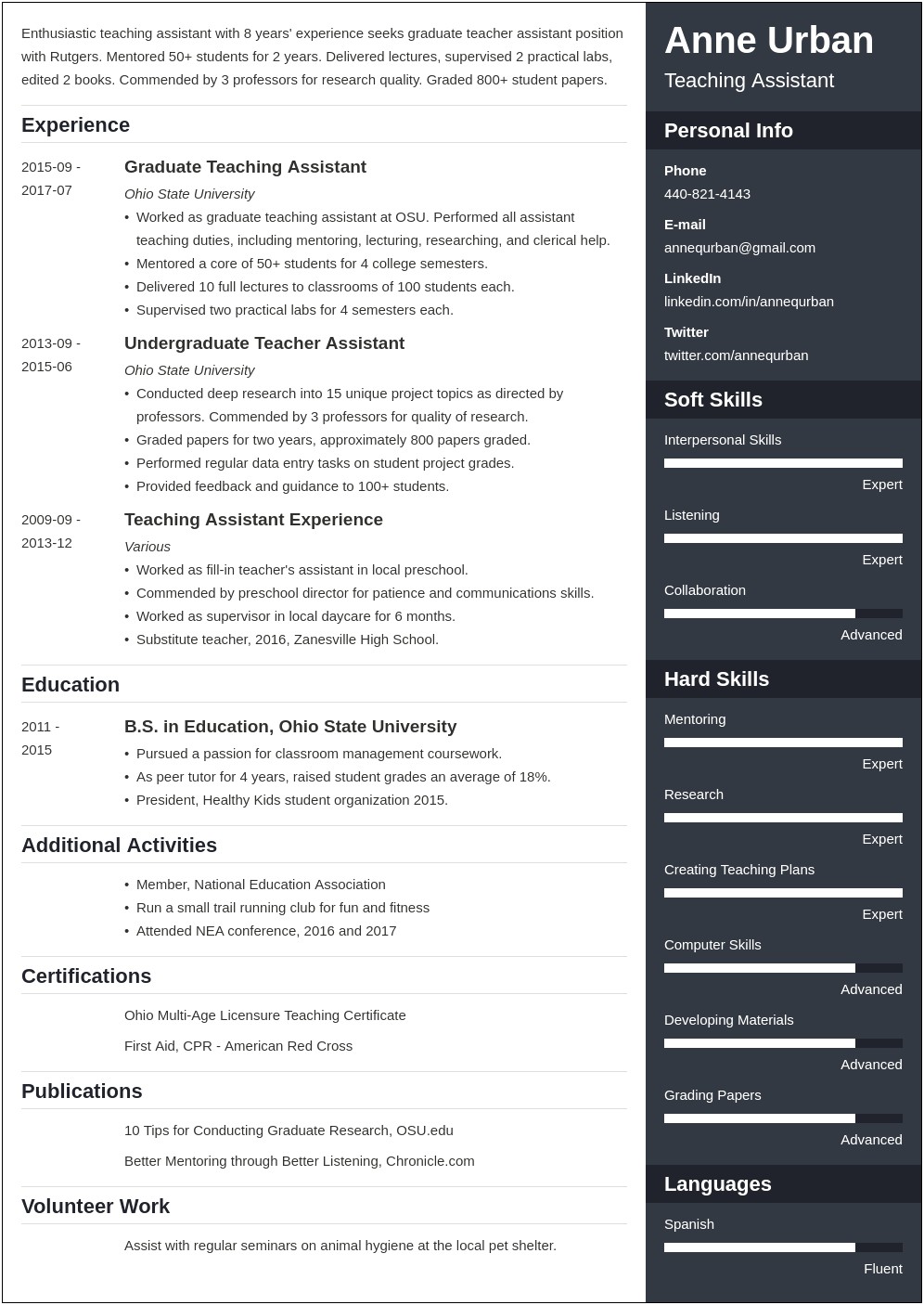 The Best Font Size For Resumes Is 12