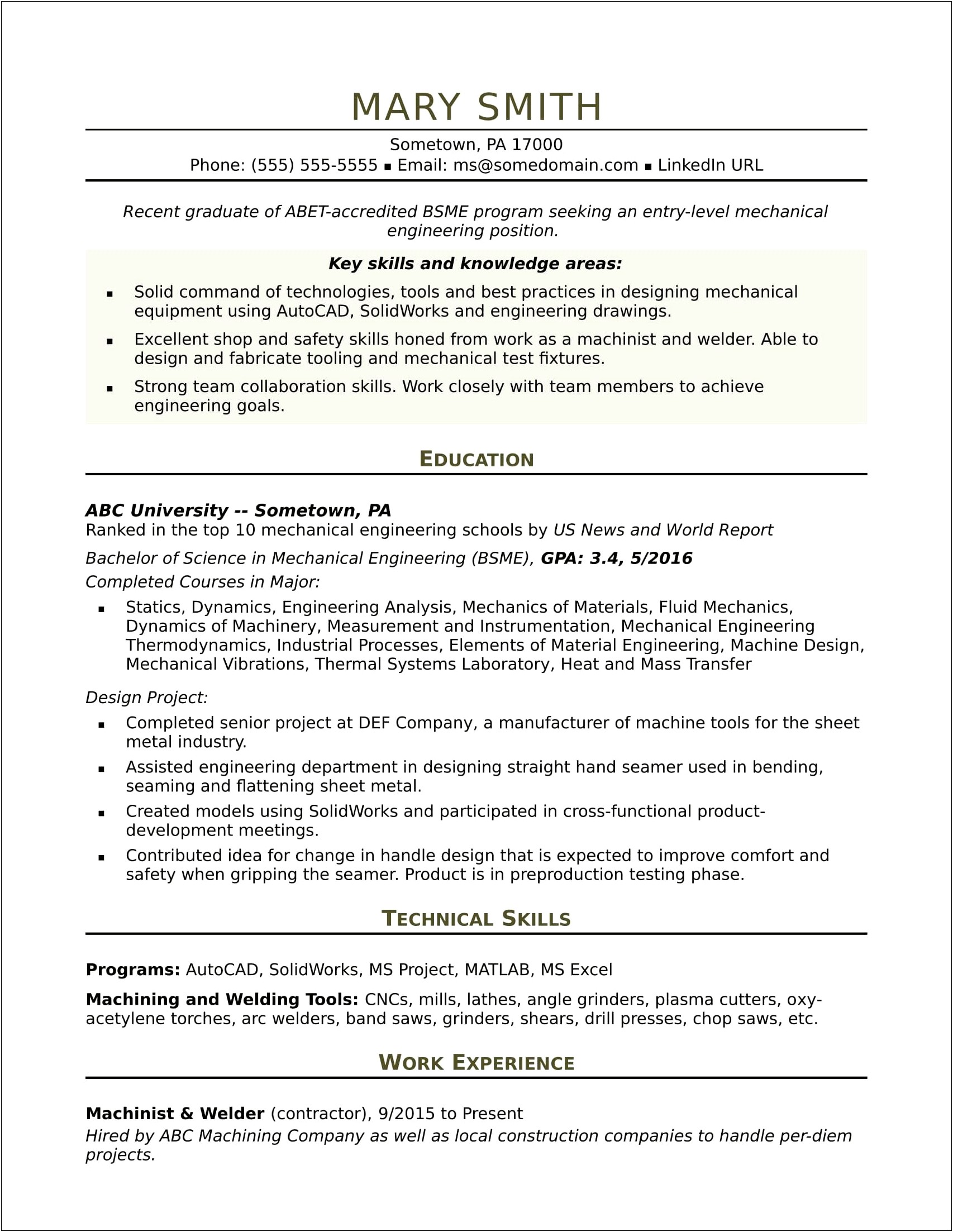 The Essential Parts Of A Good Resume