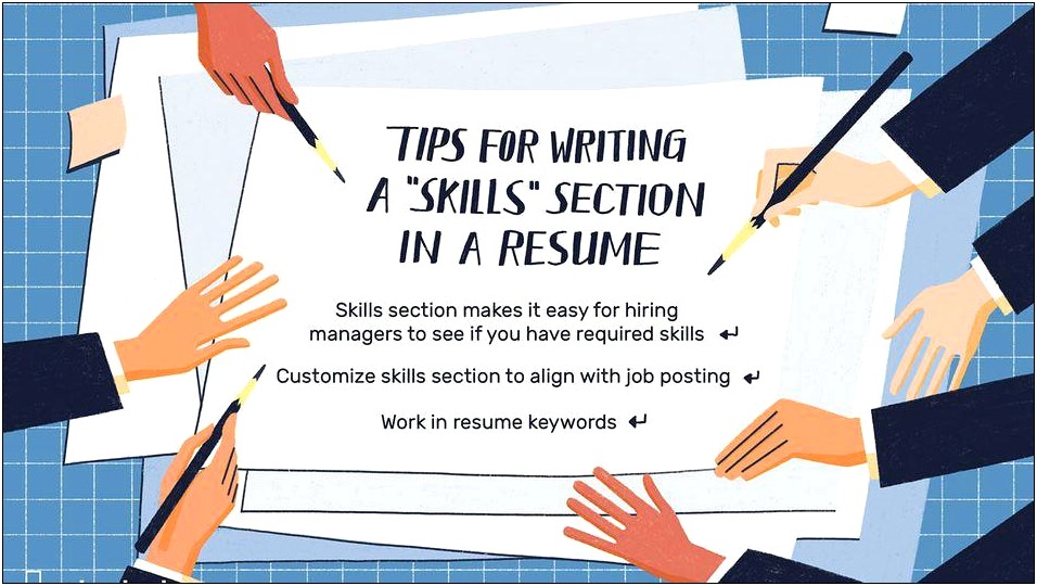 Tips For Writing A Resume Skills And Abilities