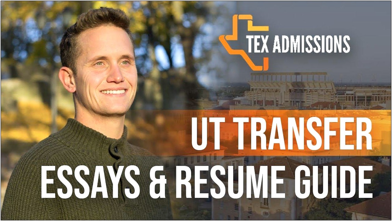 University Of Texas Mccombs Resume Template