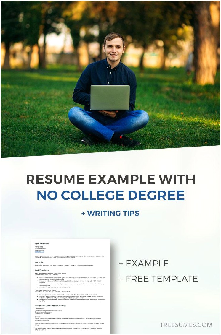 Using The Word Degreed On Resume