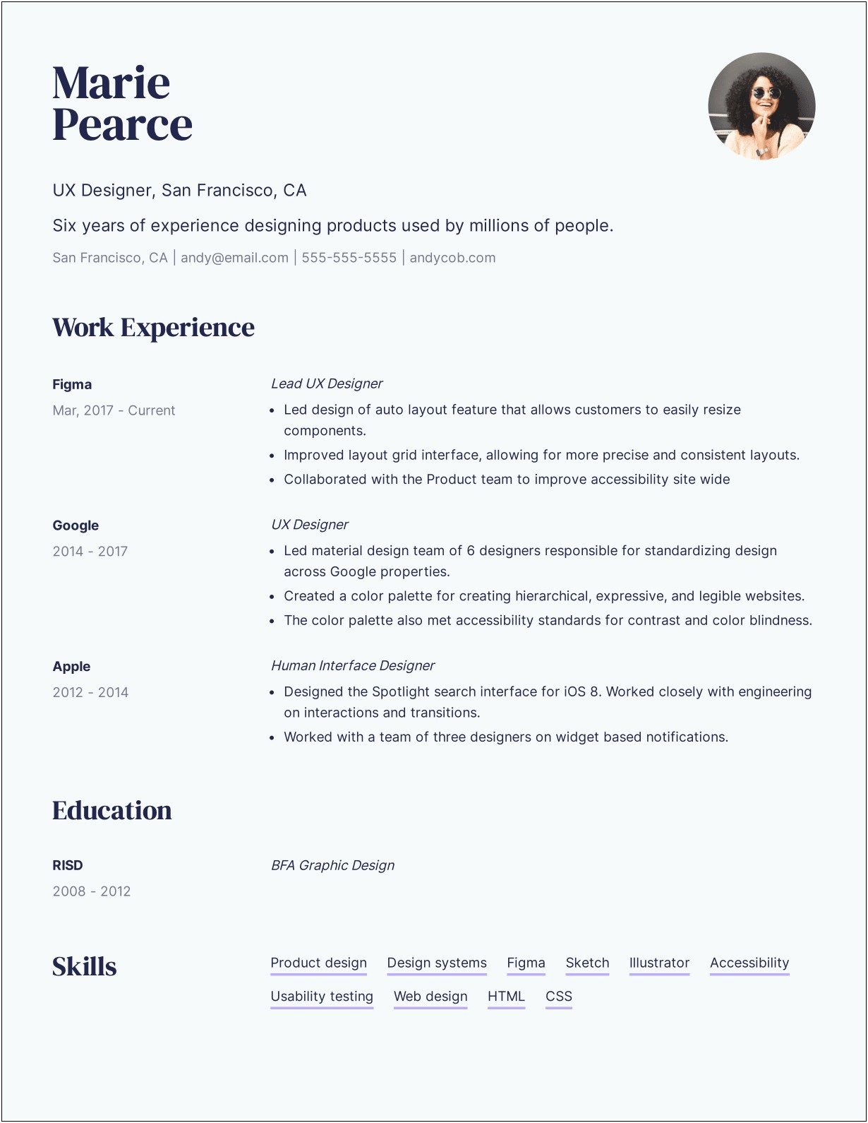 Ux Ui With No Experience Resume