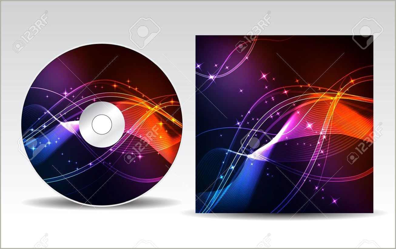 Cd Cover Design Template Psd Free