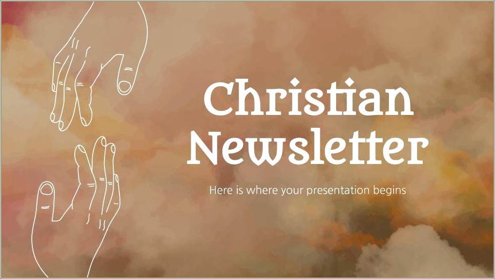 Christmas Newsletter Template Free Download Christian