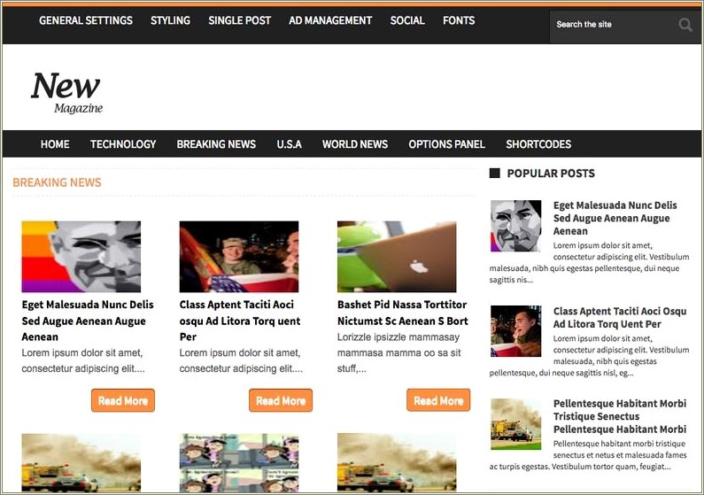 Codify Magazine Blogger Template Free Download