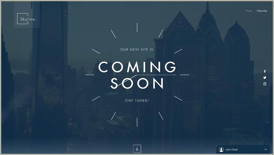 Coming Soon Page Template Free Html