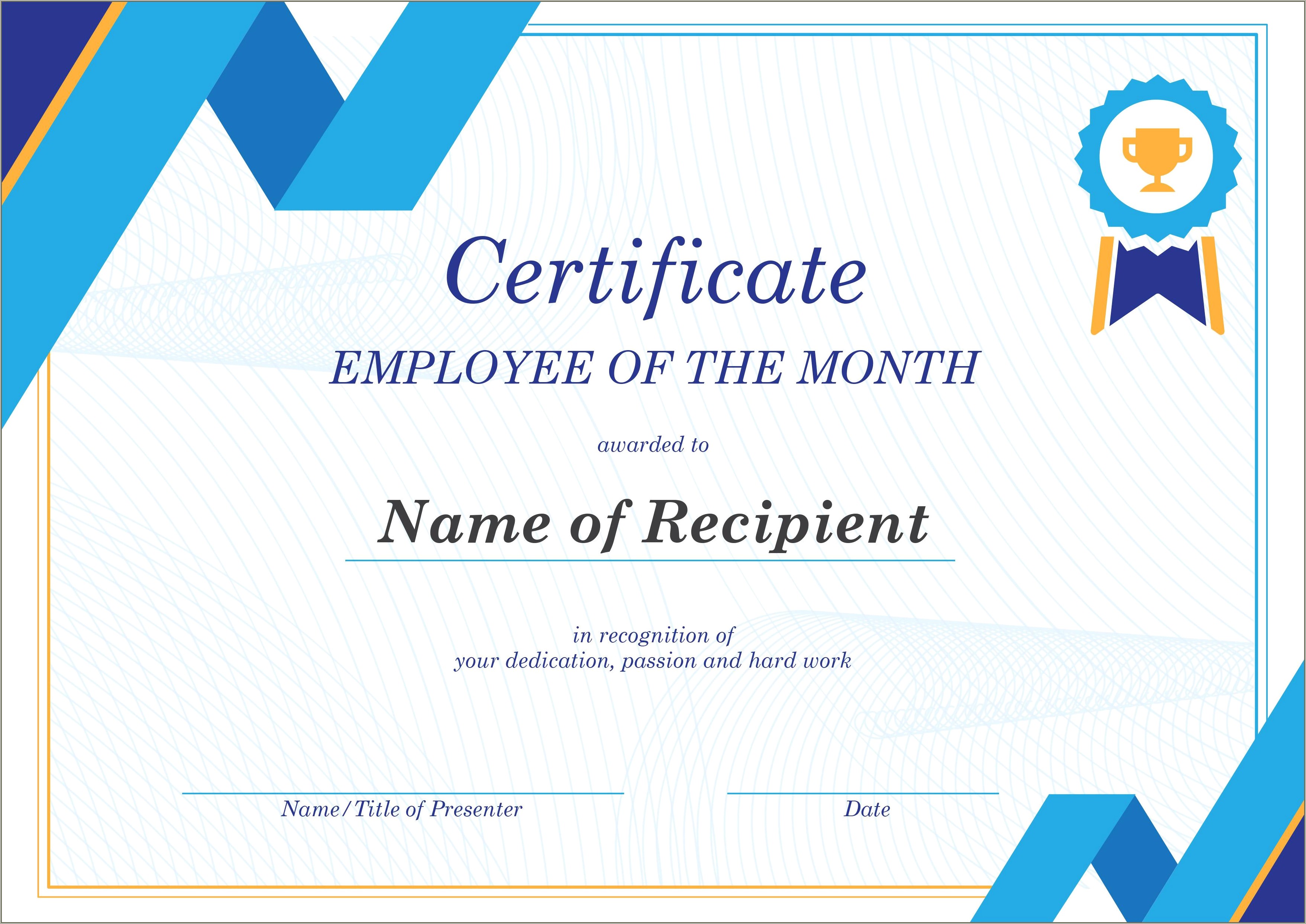 Community Service Certificate Templates Free Download