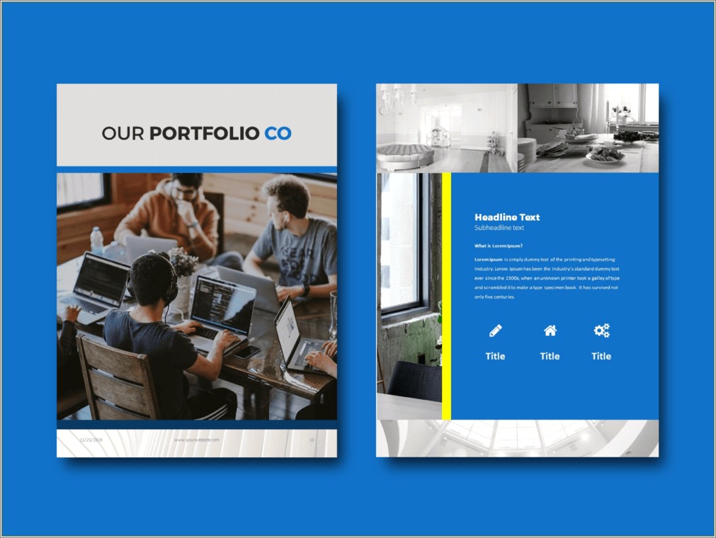 Company Profile Keynote Template Free Download