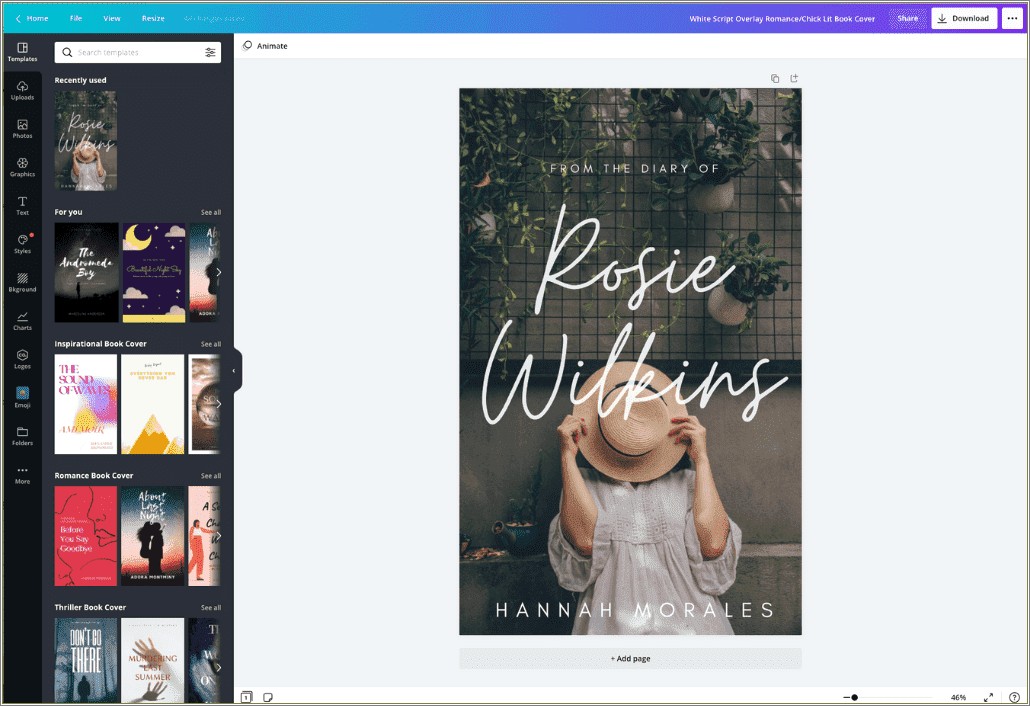 Create Your Wn Book Template Free