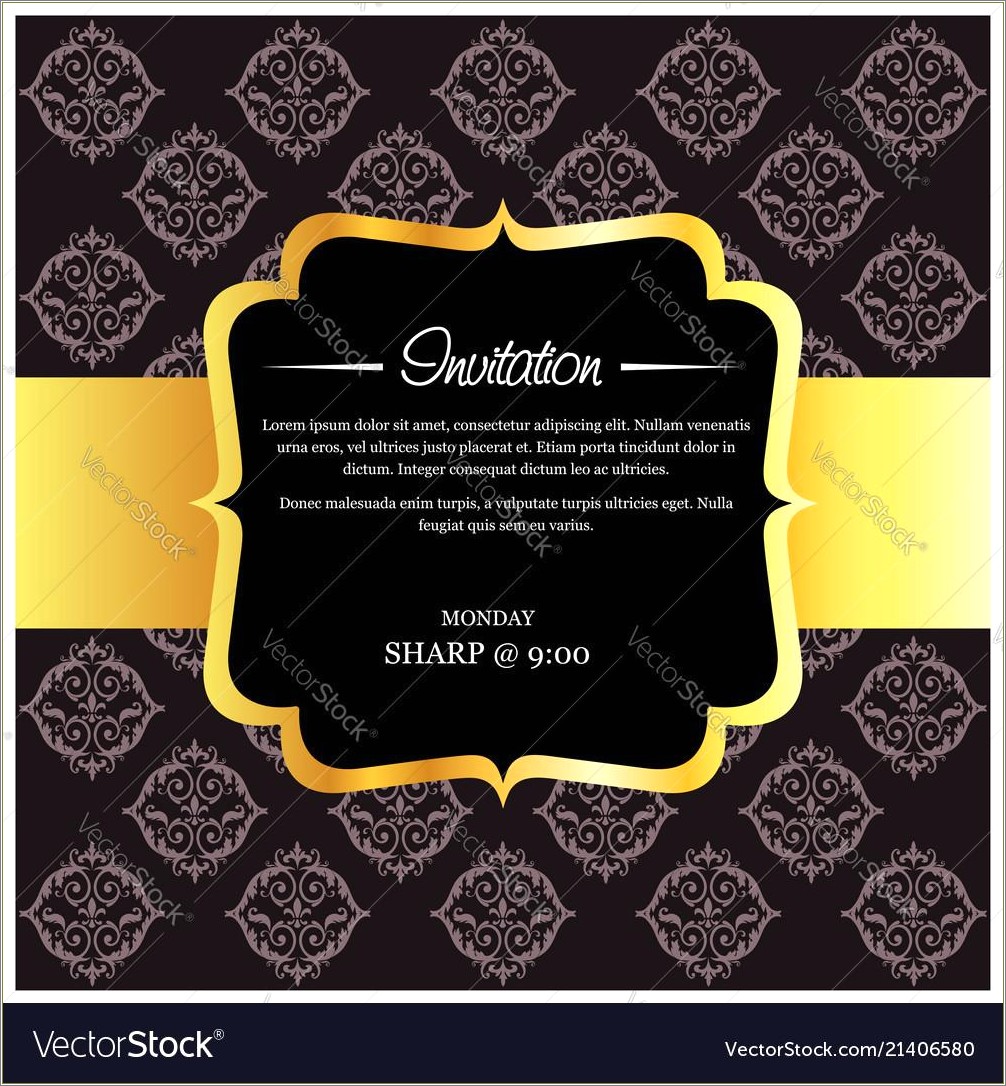 Creative Invitation Card Templates Free Download