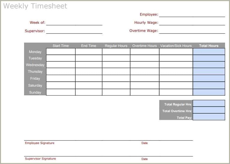 Daily Sign In Sheet Template Free