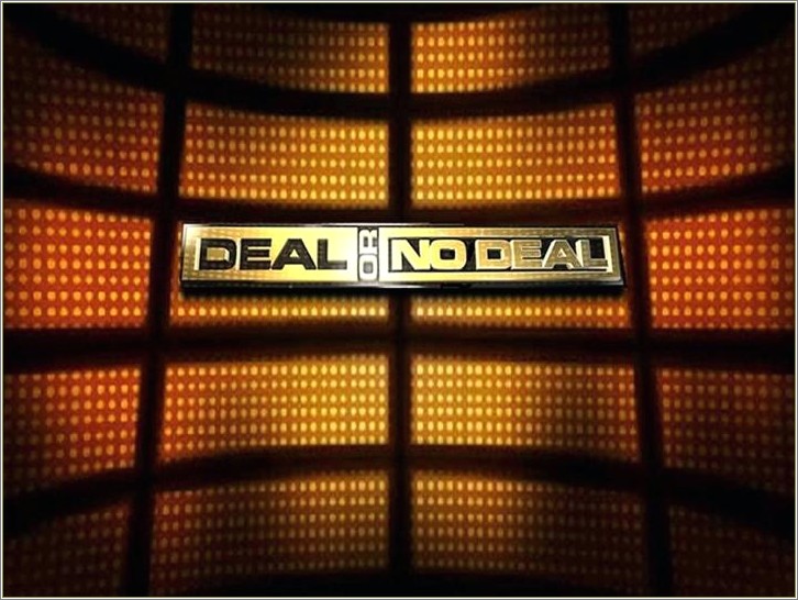 Deal Or No Deal Free Template