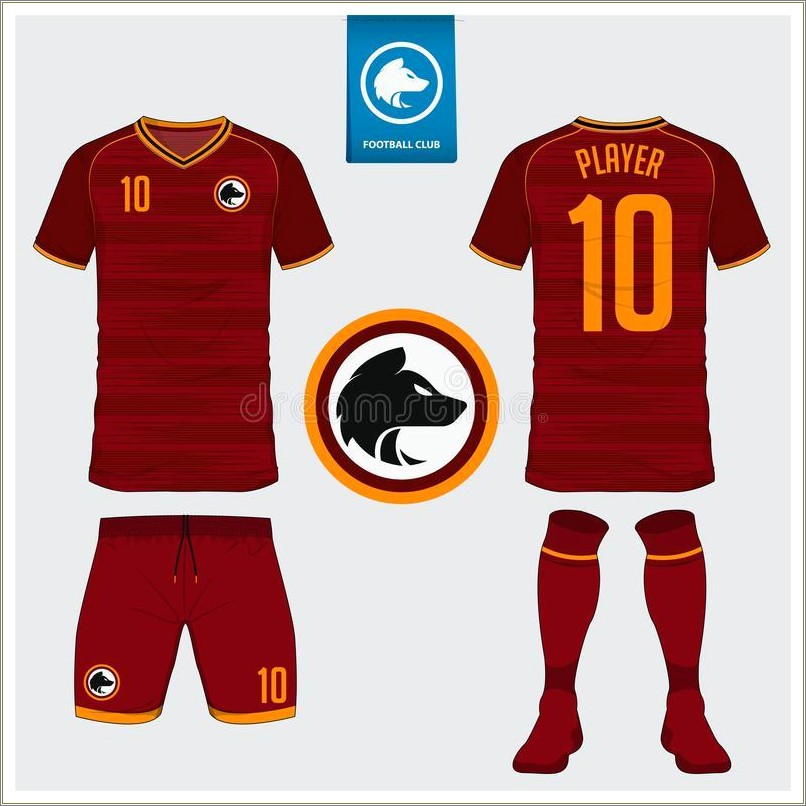 Design A Football Kit Template Free