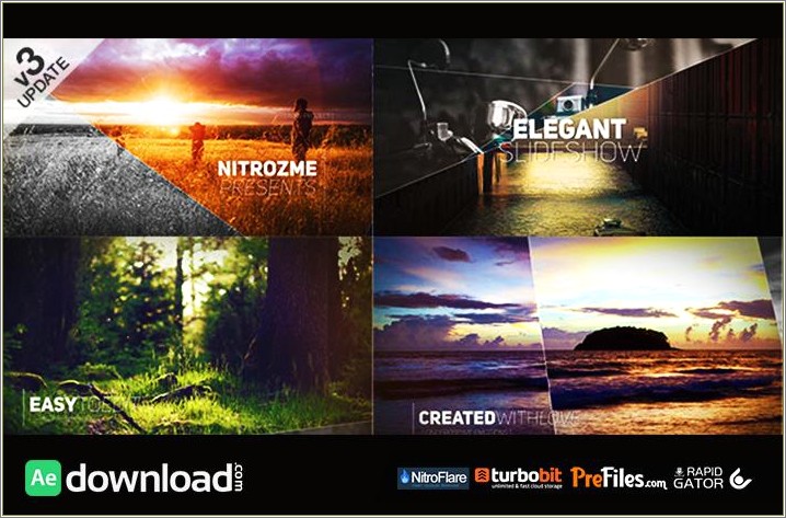 template after effect free download cs6