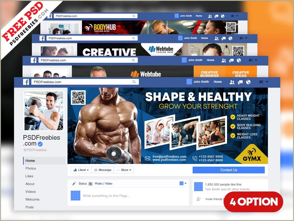 Facebook Cover Flyer Psd Template Free