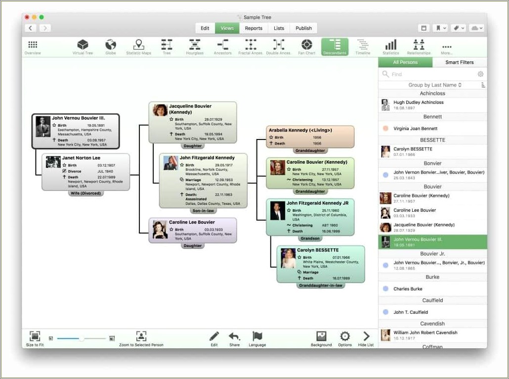 Family Tree Template Program Free Download