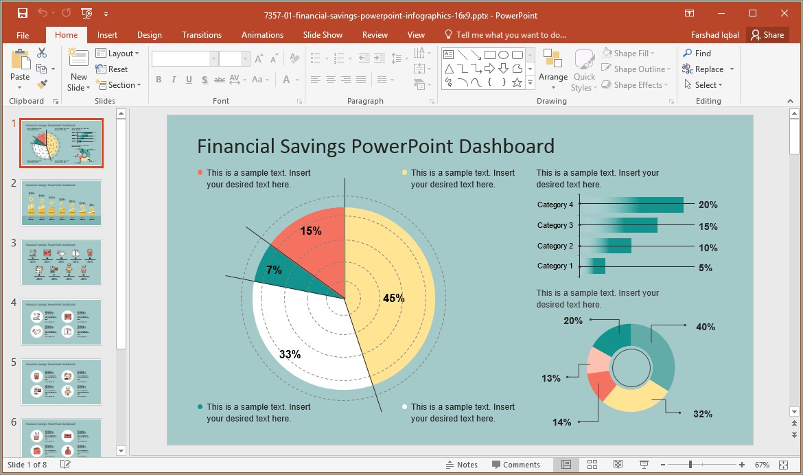 Finance Powerpoint Presentation Templates Free Download