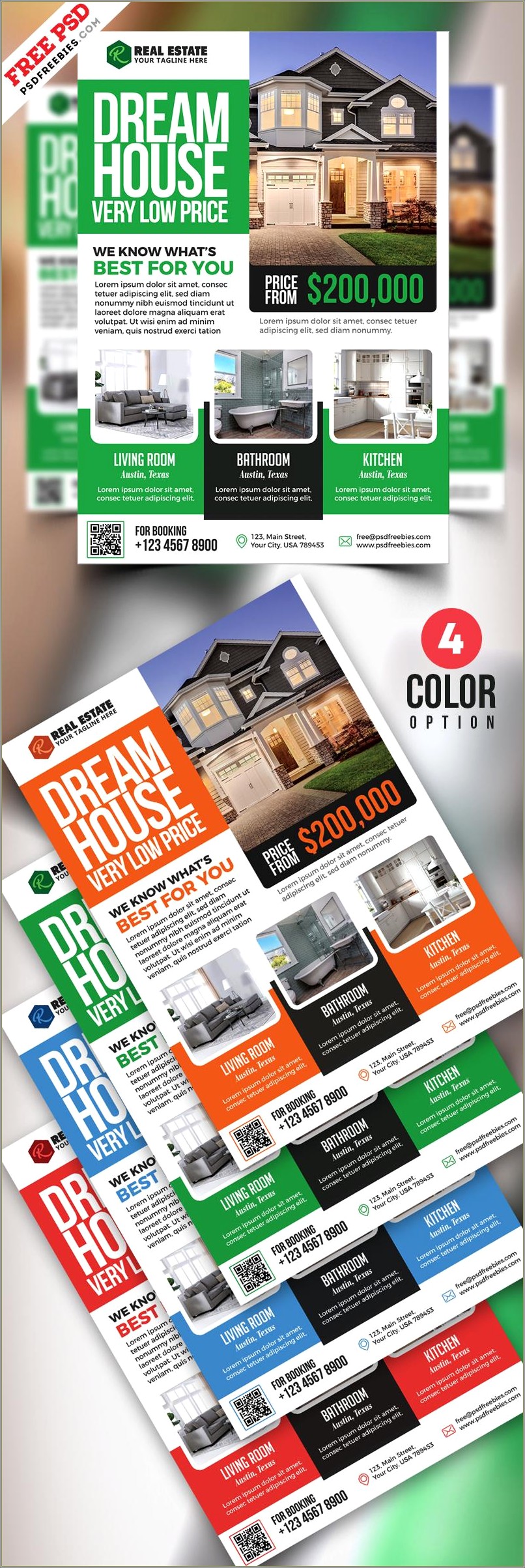 Flyer Template Photoshop Free Rentals House