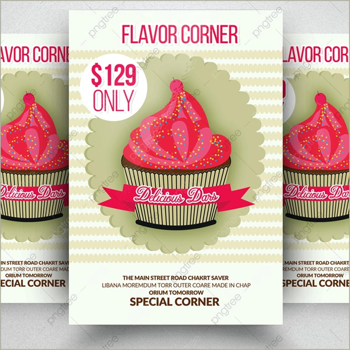 Flyer Templates For Cakes Business Free