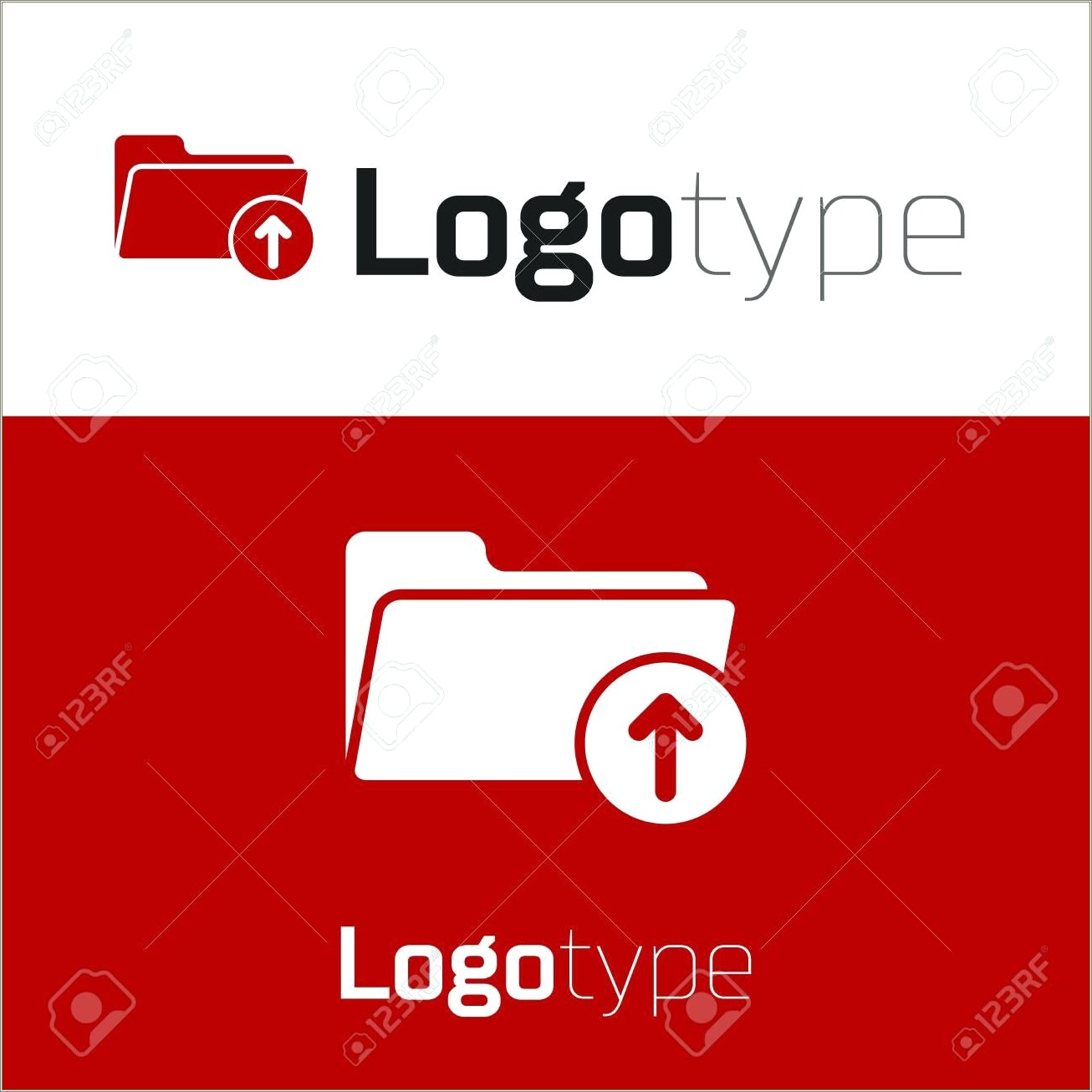 Folder Design Template Vector Free Download