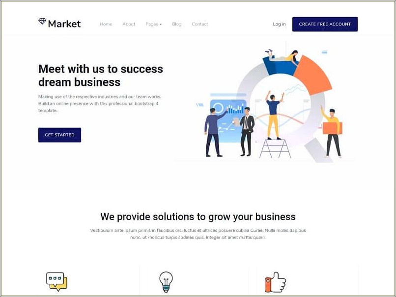 Free About Us Template For Business