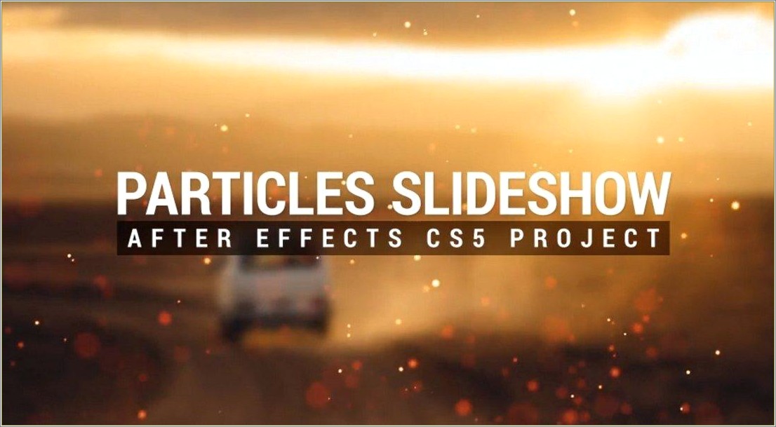 Free After Effects Cs4 Slideshow Templates