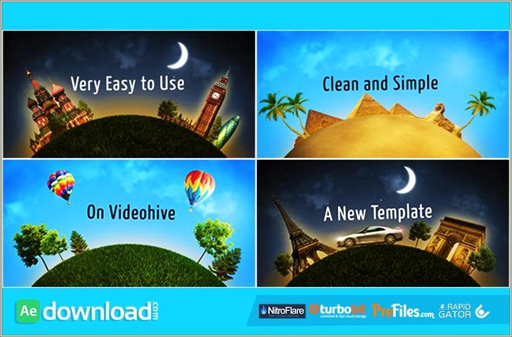 Free After Effects Travel Template Download